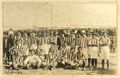 Equipe do Galo de 1912. Meirelles é o terceiro atleta da esquerda para a direita.